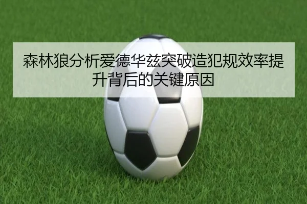 森林狼分析爱德华兹突破造犯规效率提升背后的关键原因