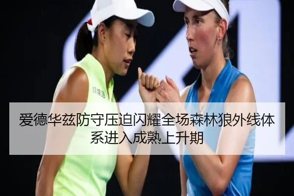爱德华兹防守压迫闪耀全场森林狼外线体系进入成熟上升期